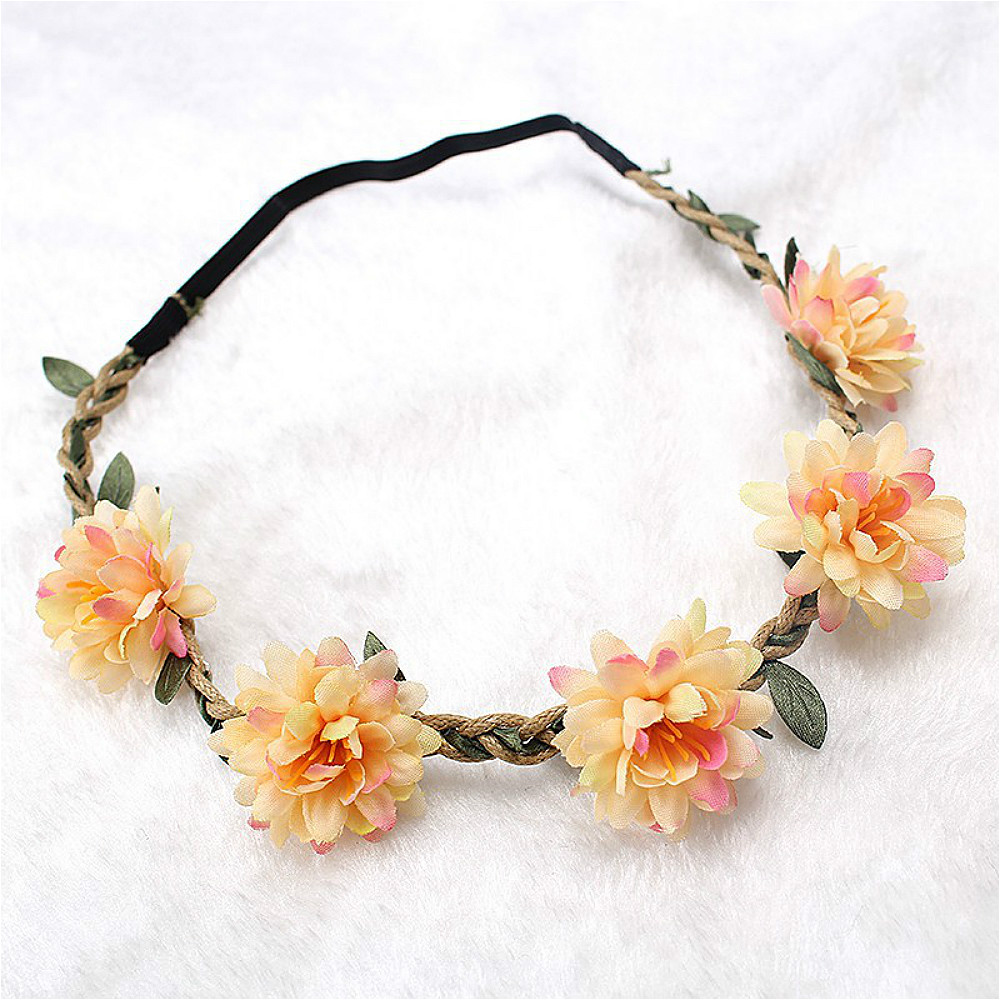 Wedding Arch Flower - Frauen Hochzeit Blume Stirnband Mädchen Boho