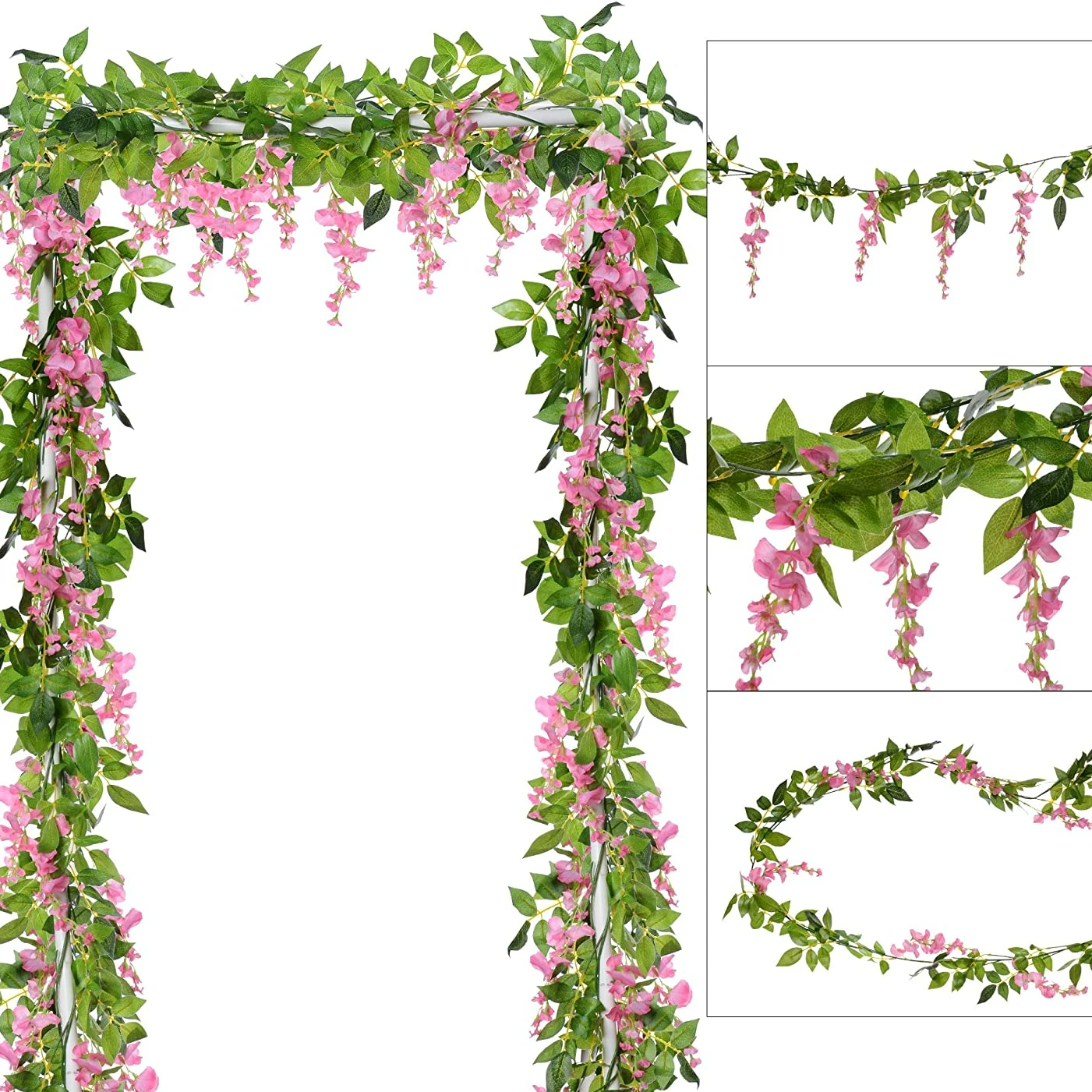 Wedding Arch Flower - 1,8 m lange künstliche Blumen aus