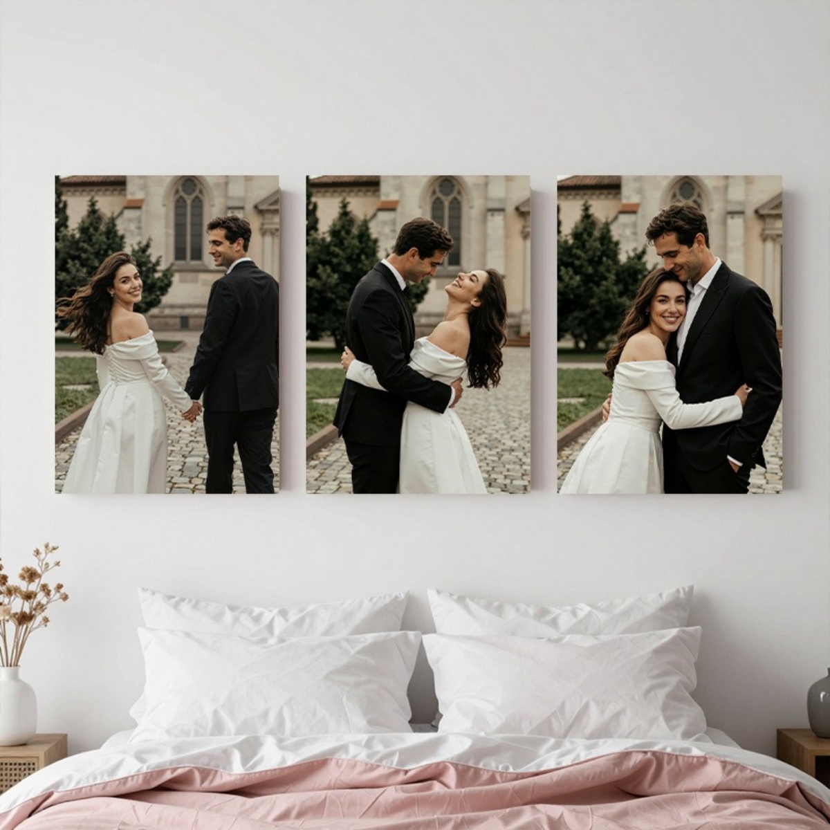 Set mit 3 individuellen Fotole – Wedding Party Supply Bewertung und Preis