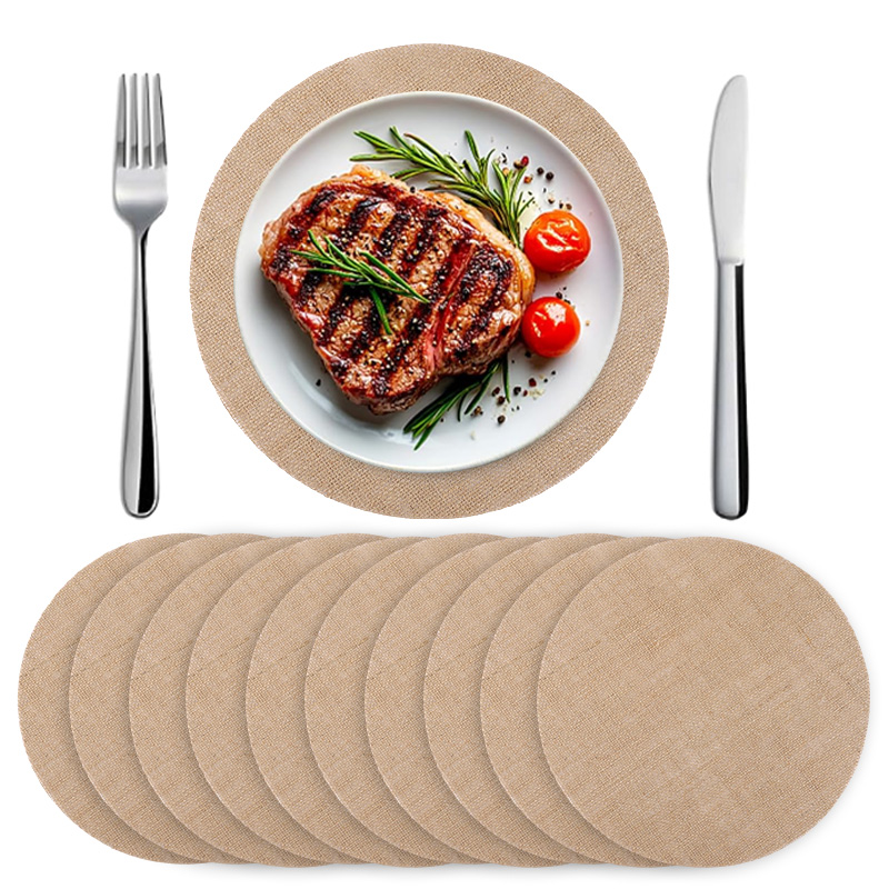 10/20 Stück runde Tischsets au – Wedding Supply Rentals Bewertung und Preis
