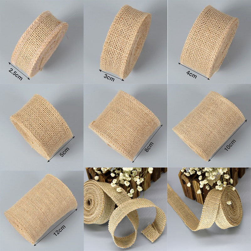 2M/Rolle Natürlichen Jute Burl – Wedding Supply Rentals Bewertung und Preis