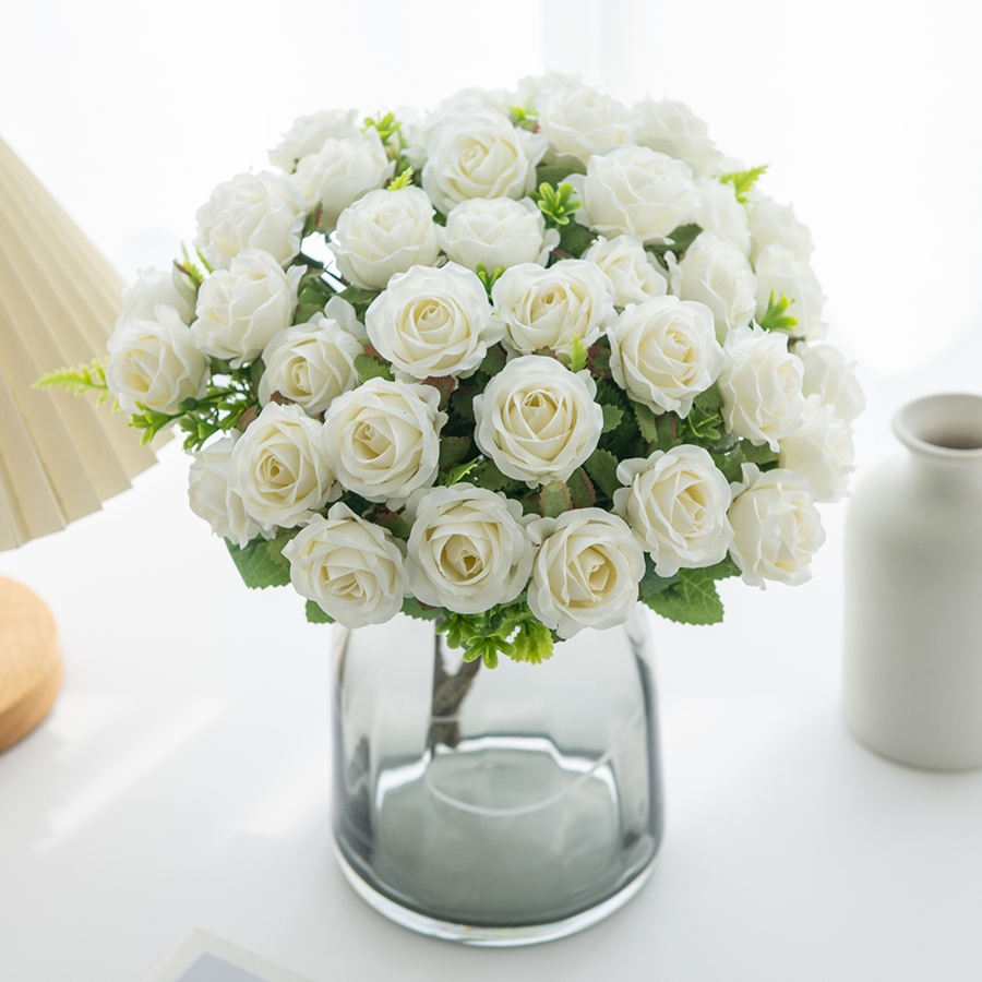 Künstliche Blumen Seidenrose D – Wedding Arch Flower Bewertung und Preis
