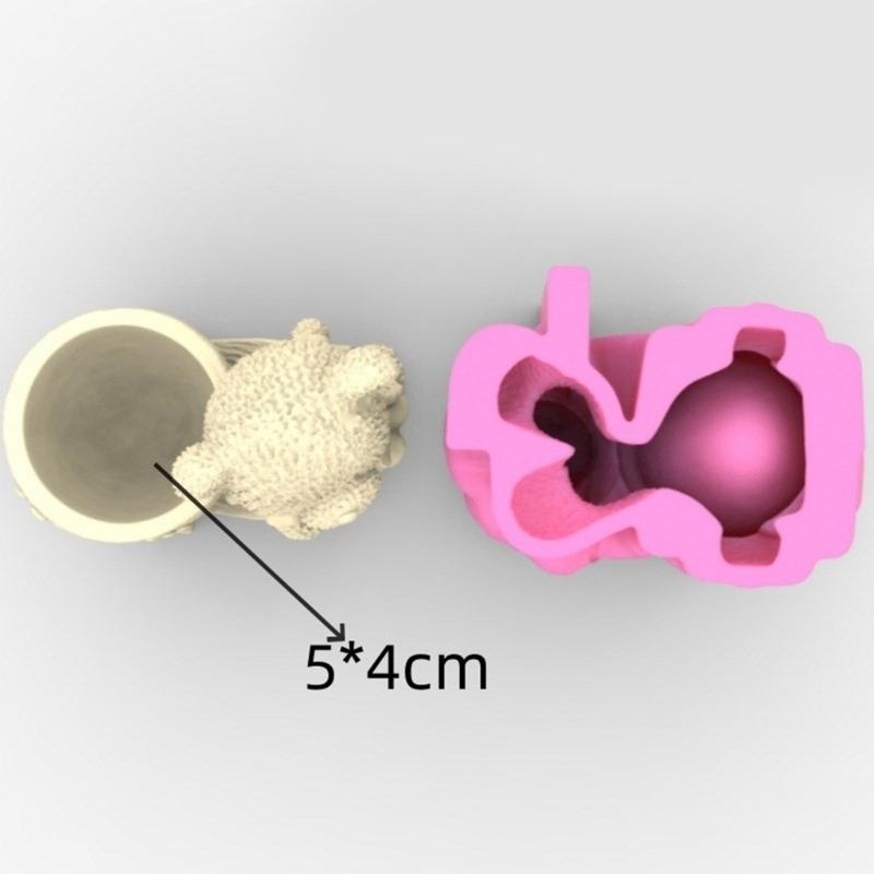 3D DIY Blumentöpfe Form Siliko – Flower Girl Basket Bewertung und Preis