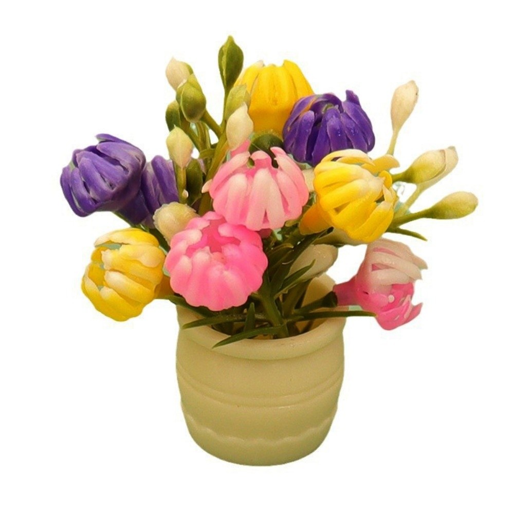 1:12 Puppenhaus Miniatur-Simul – Flower Girl Basket Bewertung und Preis