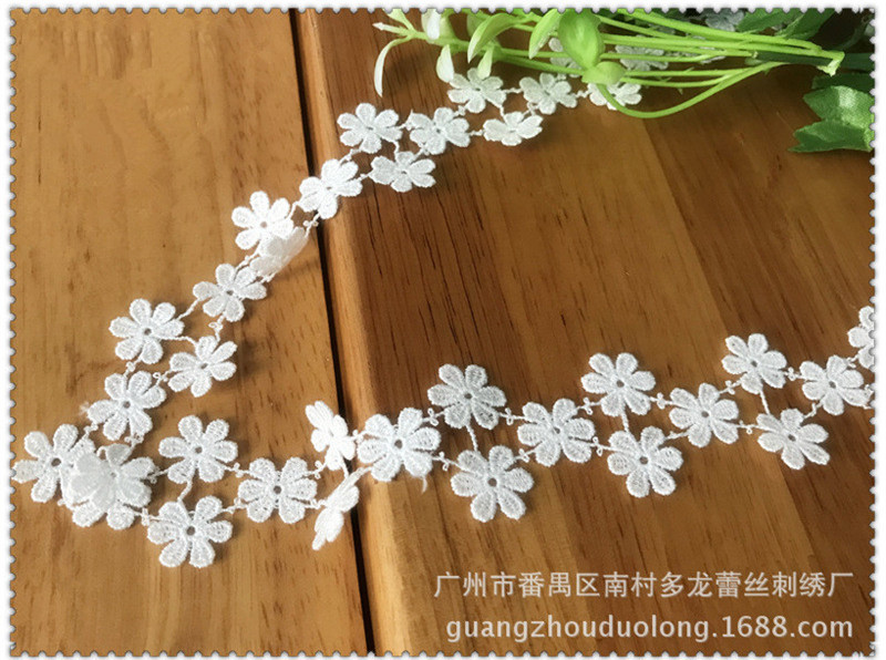 2 Yards Polyester Blume Spitze – Wedding Water Supply Bewertung und Preis