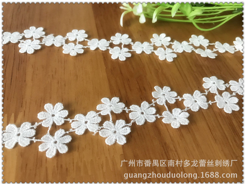 2 Yards Polyester Blume Spitze – Wedding Water Supply Bewertung und Preis